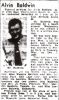 Alvin Baldwin obituary Alvin Baldwin obituary