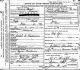 Caleb Clark Baldwin death certificate