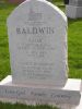 Caleb Clark Baldwin and Nancy Kingsbury headstone