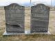 Stephen W Baldwin and Elizibeth Ann Williams headstones
