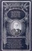 John M Keller funeral card