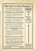 Ad for Photoplaywrights' Association Ad for Photoplaywrights' Association