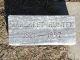 Margaret Anderson Hunter headstone Margaret Anderson Hunter headstone