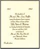 Lacy and Isabel Shaffer 50th anniversary invitation Lacy and Isabel Shaffer 50th anniversary invitation